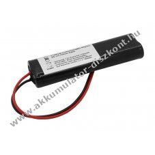 Helyettes�t� Akkumul�tor v�szvil�g�t�s L2x2 AA Mignon ceruza 4,8V 1100mAh 150mm k�bellel NiMH
