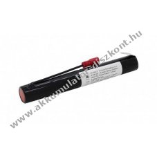 Helyettes�t� Akkumul�tor v�szvil�g�t�s 2,4V 3700mAh L1x2 4/3A 4,8mm Faston 70mm k�bel NiMH