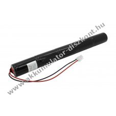 Helyettes�t� Akkumul�tor v�szvil�g�t�s D (g�li�t) 6,0V 4500mAh 1db/csomag Saft 329056010 NiCd