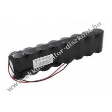 Helyettes�t� Akkumul�tor v�szvil�g�t�s F1x8 Mono D (g�li�t) 9,6V 4500mAh 200mm k�bel NiCd