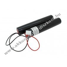 Helyettes�t� Akkumul�tor v�szvil�g�t�s 7,2V 4500mAh D (g�li�t) Candelux M-BA 8-65.3 NiCd