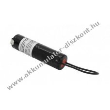 Helyettes�t� Akkumul�tor v�szvil�g�t�s 2,4V 3000mAh Sub-C L1x2 6,3mm Faston 150mm k�bel NiMH