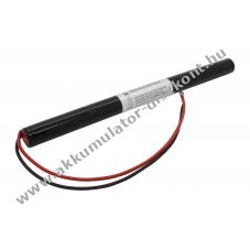 Helyettes�t� Akkumul�tor v�szvil�g�t�s AA Mignon ceruza 4,8V 1800mAh 200mm k�bel NiMH