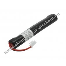 Helyettes�t� Akkumul�tor v�szvil�g�t�s Zumtobel 2,4V 3700mAh 65mm k�bel csatlakoz� 00155517 98100253 NiMH