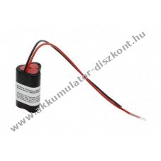 Helyettes�t� Akkumul�tor v�szvil�g�t�s D1x3 AA Mignon ceruza 3,6V 1500mAh 1db/csomag NiMH