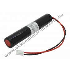 Helyettes�t� Akkumul�tor v�szvil�g�t�shoz L1x3 Sub-C 3,6V 3000mAh 200mm k�bel B-949/HT NiMH