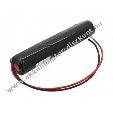 Helyettes�t� Akkumul�tor v�szvil�g�t�s L1x3 Sub-C 3,6V 3500mAh 200mm k�bel NiMH