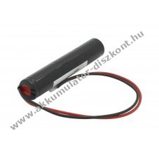 Helyettes�t� Akkumul�tor v�szvil�g�t�s 3,6V 1000mAh L1x3 2/3A 200mm k�bellel NiMH