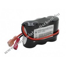 Helyettes�t� Akkumul�tor v�szvil�g�t�s 3,6V 3500mAh Sub-C F1x3 Faston -4,8mm +6,3mm 200mm k�bel NiMH