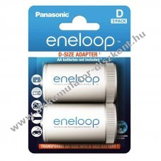 Panasonic eneloop Mono D adapter BQ-BS1E/2E 2db/csomag