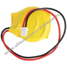 Helyettes�t� elem CMOS CR2032 3V mem�ria elem k�bellel �s csatlakoz�val, polarit�s +/-