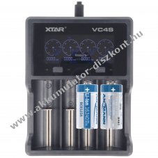 Helyettes�t� Akkumul�tor CR123A 3,7V 760mAh 2db/csomag t�lt�vel Li-Ion