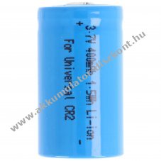 Helyettes�t� Akkumul�tor CR2 CR15H270 3,7V 400mAh Li-ion