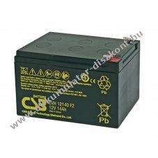 CSB AGM �lom Akkumul�tor 12V 14Ah Faston csatlakoz�val