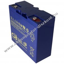 CSB AGM �lom Akkumul�tor 12V 24Ah M5 bels� menetes