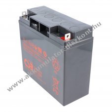 CSB AGM �lom Akkumul�tor 12V 17Ah M5 lapos p�lus 181x76x167mm
