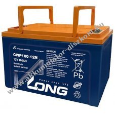 Kung Long CWP100-12N F8 Green Power Solar 12V 100Ah Akkumul�tor AGM �lom-zsel�s