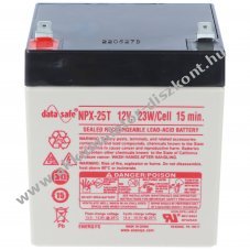 Hawker Enersys DataSafe NPX25-12 12V 5Ah AGM �lom Akkumul�tor