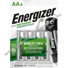 Energizer Power Plus AA Mignon ceruza Akkumul�tor 1.2V 2000mAh 4db/csomag NiMH