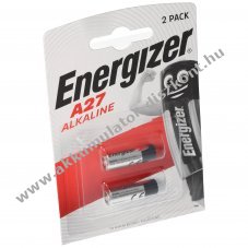 Energizer speci�lis elem A27 MN27 V27A 12V 2db/csomag alkalikus