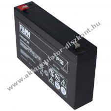 FIAMM FG10721 6V 7,2Ah Akkumul�tor AGM �lom-zsel�s