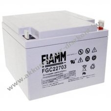 Fiamm FGC22703 12V 27Ah Akkumul�tor AGM �lom-zsel�s