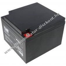 Fiamm FGC22705 12V 27000mAh M5 csavaros kivezet�s Akkumul�tor AGM �lom-zsel�s