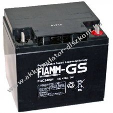 Fiamm FGC24207 12V 42Ah M6 csavaros csatlakoz� Akkumul�tor AGM �lom-zsel�s