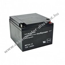MultiPower MP24-12 Akkumul�tor 12V 24000mAh AGM �lom-zsel�s