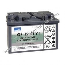Exide Dryfit GF 12 051 Y1 Akkumul�tor 12V 51000mAh AGM �lom-zsel�s