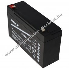 Exide Powerfit S306/12 S 6V 12000mAh Faston 4,8mm 1950g AGM �lom-zsel�s Akkumul�tor