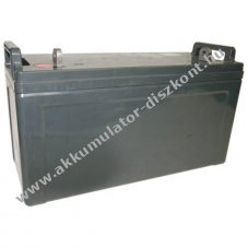 Panasonic LC-P12120P Akkumul�tor 12V 120000mAh M8 csavaros csatlakoz�s AGM �lom-zsel�s