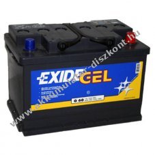 Exide Equipment Gel ES 650 (G60) A-Pol 12V 56000mAh Akkumul�tor AGM/�lom-zsel�s