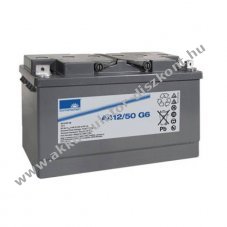 Exide Sonnenschein Dryfit A412/50 G6 12V 50000mAh Akkumul�tor M6 csavaros p�lus AGM �lom-zsel�s