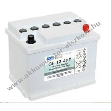 Exide Dryfit GF 12 040 Y 12V 40000mAh Akkumul�tor AGM/�lom-zsel�s