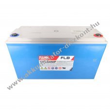 Fiamm 12FLB450 P 12V 115000mAh 7171810630500211 M8 csavaros csatlakoz�s AGM �s �lom-zsel�s