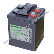 Exide Marathon L2V425 2V 425000mAh Akkumul�tor M8 csavar Hst-Nr NALL020425HM0FA �lom-zsel�s AGM