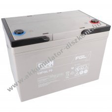 Fiamm 12FGL70 Akkumul�tor 12V 70000mAh AGM �lom-zsel�s