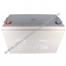 Fiamm 12FGL100 12V 100000mAh M6 csavaros csatlakoz�s AGM �lom-zsel�s