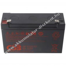 CSB �lom Akkumul�tor 6V 12Ah Fast-On 6,3mm