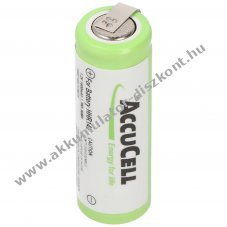 Helyettes�t� Akkumul�tor 4/5AA 1,2V 1400mAh U-form�s forrf�l borotva �s fogkefe NiMH