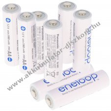 Panasonic eneloop HR-3UTGA AA Mignon ceruza Akkumul�tor 1,2V 2000mAh 8db/csomag NiMH