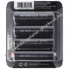 Panasonic eneloop Pro AA Mignon ceruza Akkumul�tor 1.2V 2500mAh 4db/csomag f�nyk�pez�g�p NiMH