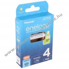 Panasonic eneloop HR-4UTGB AAA Akkumul�tor 1,2V 800mAh 4db/csomag NiMH