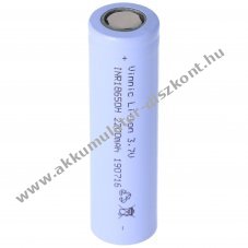 Helyettes�t� Akkumul�tor INR18650H 3,7V 2200mAh Li-ion