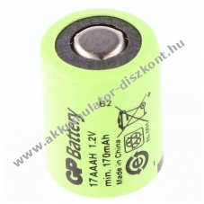 GP Batteries 1/3AAA ipari Akkumul�tor 1,2V 150mAh NiMH