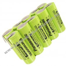 Panasonic NiCd Akkumul�torcsomag 12V 7000mAh 2x5 cella