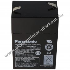 Panasonic LC-R064R2P 6,0V 4,5Ah Akkumul�tor �lom-zsel�s AGM