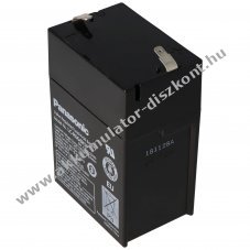 Panasonic LC-R064R5P LC-R064R2P 6V 4,5Ah Akkumul�tor AGM �s �lom-zsel�s
