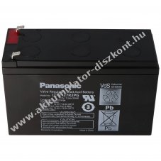 Panasonic LC-R127R2PG PB 12V 7,2Ah 4,8mm VDS G193046 Akkumul�tor AGM �s �lom-zsel�s